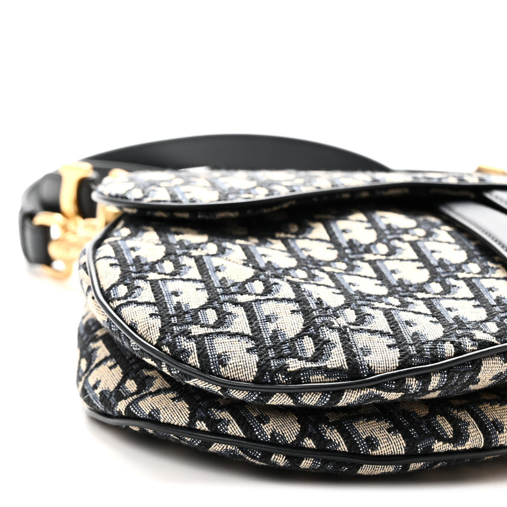 Oblique Saddle Bag With Strap Blue wholesalehk.shop