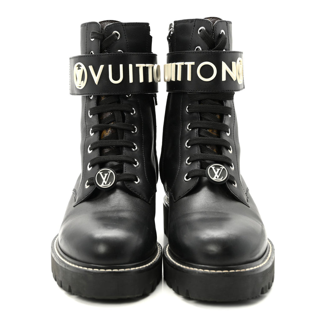 Calfskin Territory Flat Ranger Boots 38 Black £¨ Direct shipment via from wholesalehk.shop