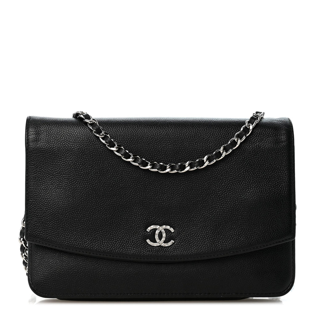 Caviar Sevruga Wallet on Chain WOC Black wholesalehk.shop