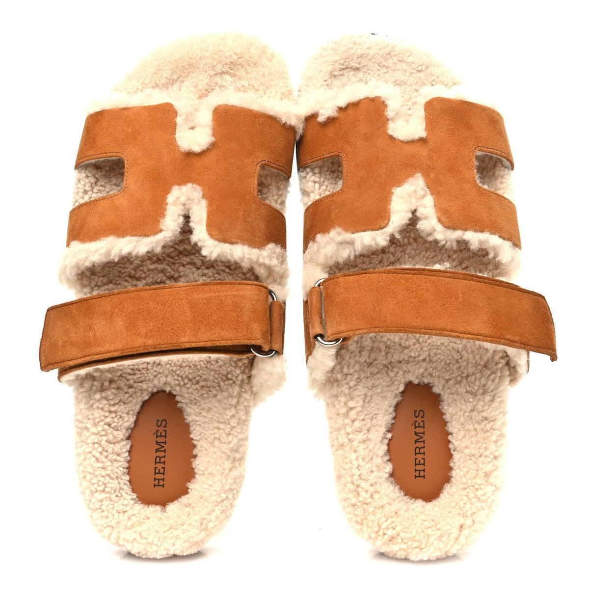 Suede Goatskin Woolskin Womens Chypre Sandals 39 Naturel Ecru wholesalehk.shop