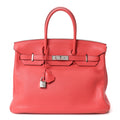 Taurillon Clemence Birkin 35 Bougainvillea £¨ Direct shipment via from wholesalehk.shop