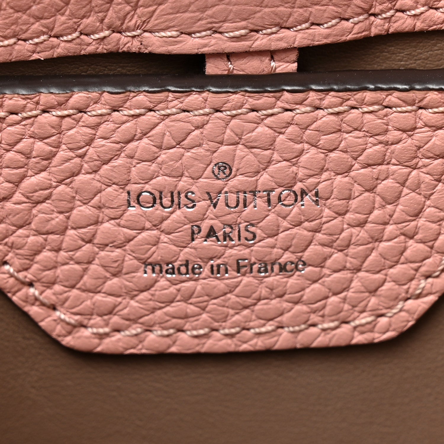 Taurillon Capucines PM Magnolia £¨ Direct shipment via from wholesalehk.shop