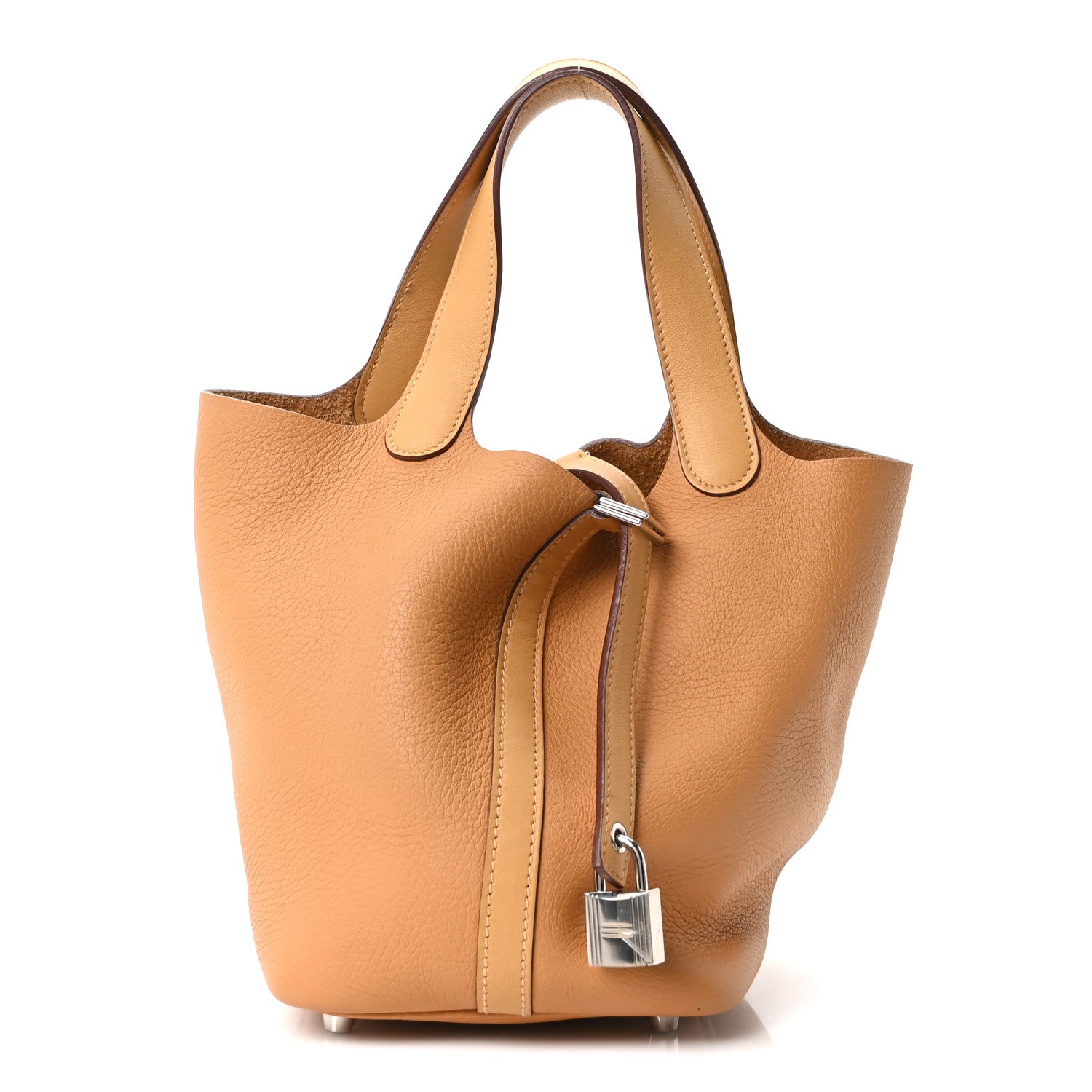 Taurillon Clemence Swift Eclat Picotin Lock 18 PM Caramel £¨ Direct shipment via from wholesalehk.shop