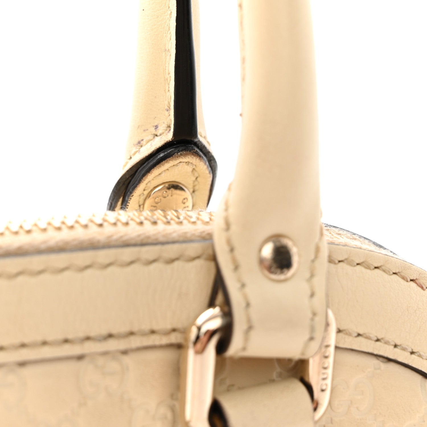 Soft Microguccissima Mini Dome Bag Ivoire £¨ Direct shipment via from wholesalehk.shop