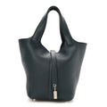 Taurillon Clemence Picotin Lock 18 PM Vert Cypress £¨ Direct shipment via from wholesalehk.shop