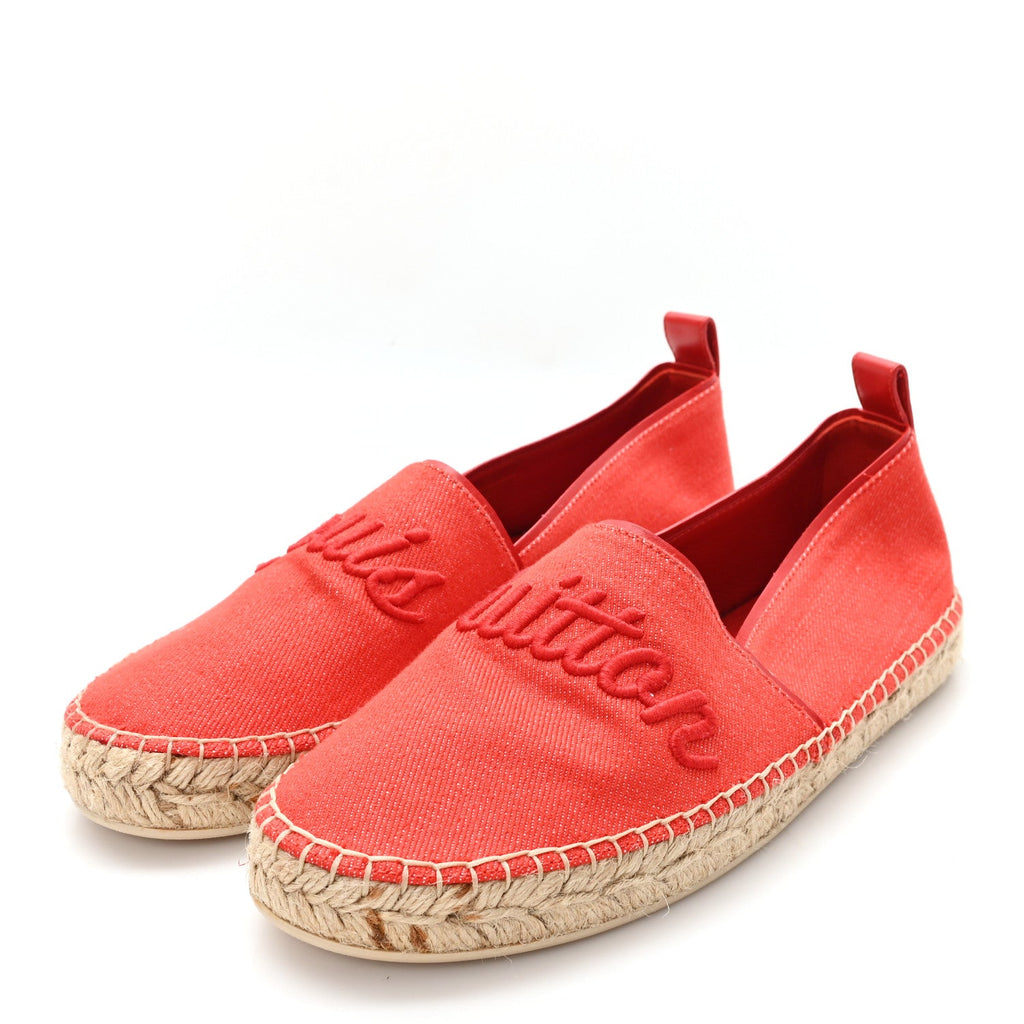 Canvas Waterfall Espadrille 38 Rouge £¨ Direct shipment via from wholesalehk.shop