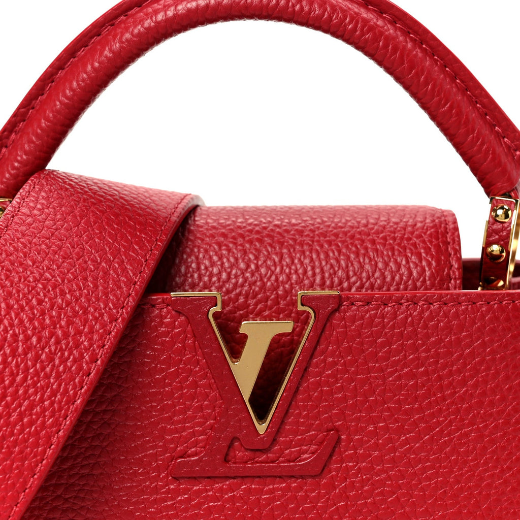 Taurillon Mini Capucines Scarlet £¨ Direct shipment via from wholesalehk.shop