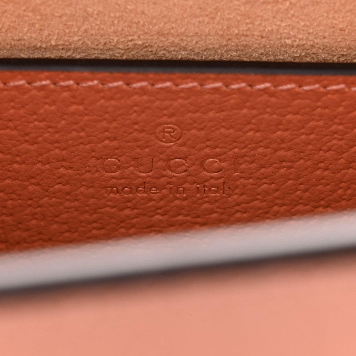 Monogram Textured Dollar Calfskin Small Ophidia Chain Shoulder Bag Cloche Rose Pink wholesalehk.shop