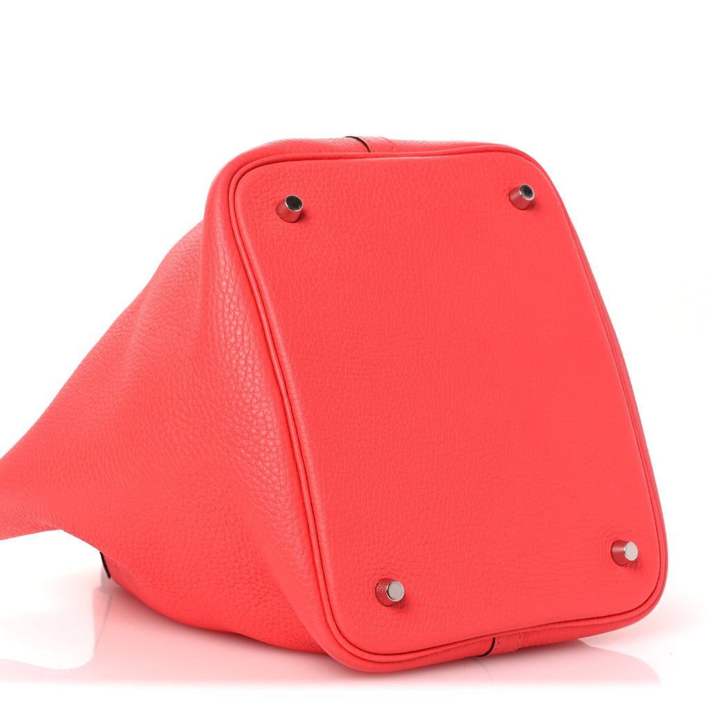 Taurillon Clemence Picotin Lock 22 MM Rose Jaipur £¨ Direct shipment via from wholesalehk.shop