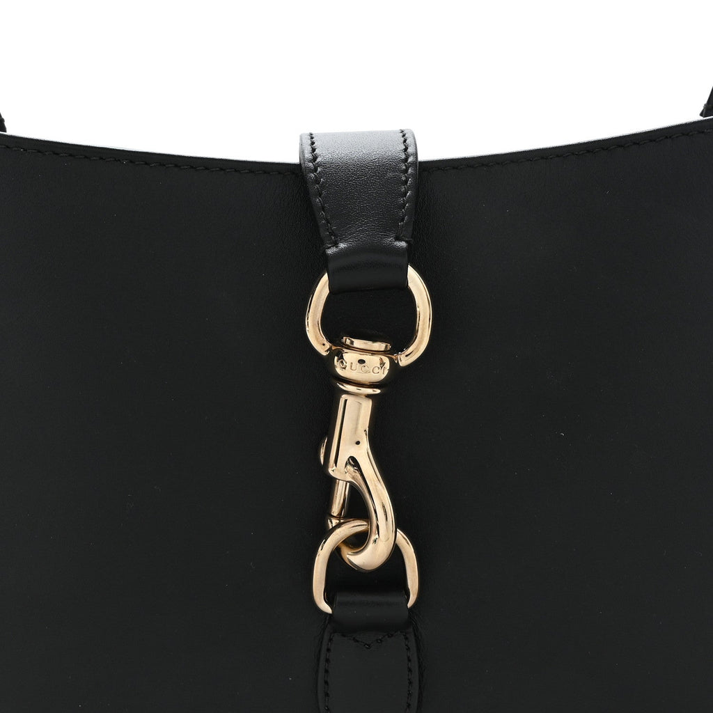 Calfskin Small Jackie Shoulder Bag Black £¨ Direct shipment via from wholesalehk.shop