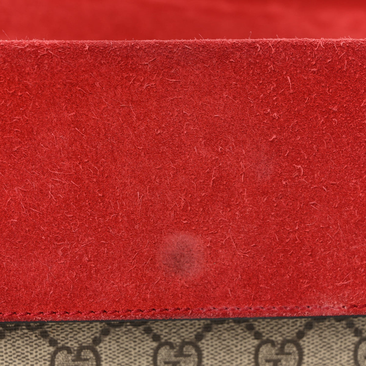 GG Supreme Monogram Small Dionysus Shoulder Bag Red wholesalehk.shop