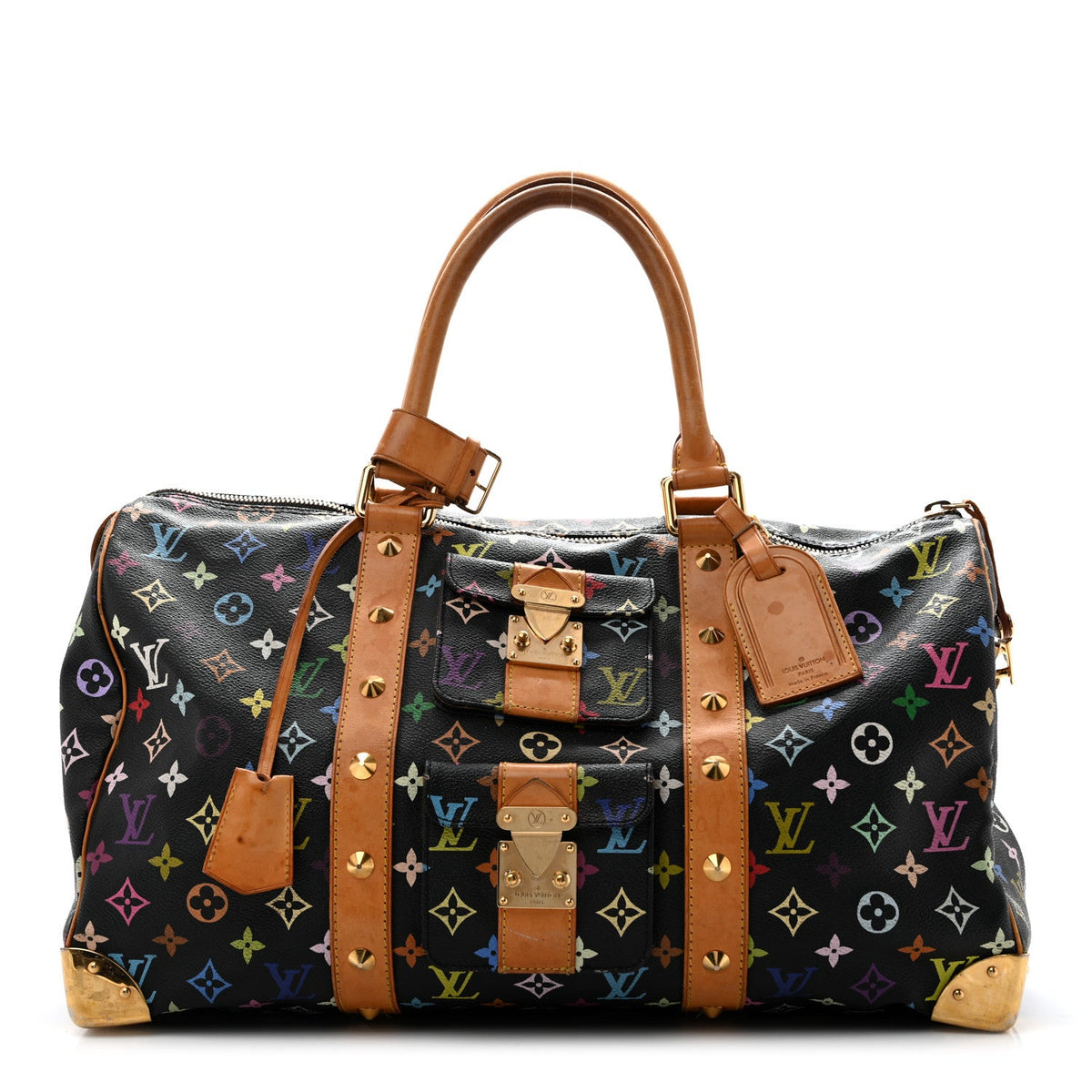 Monogram Multicolor Keepall 45 Black wholesalehk.shop