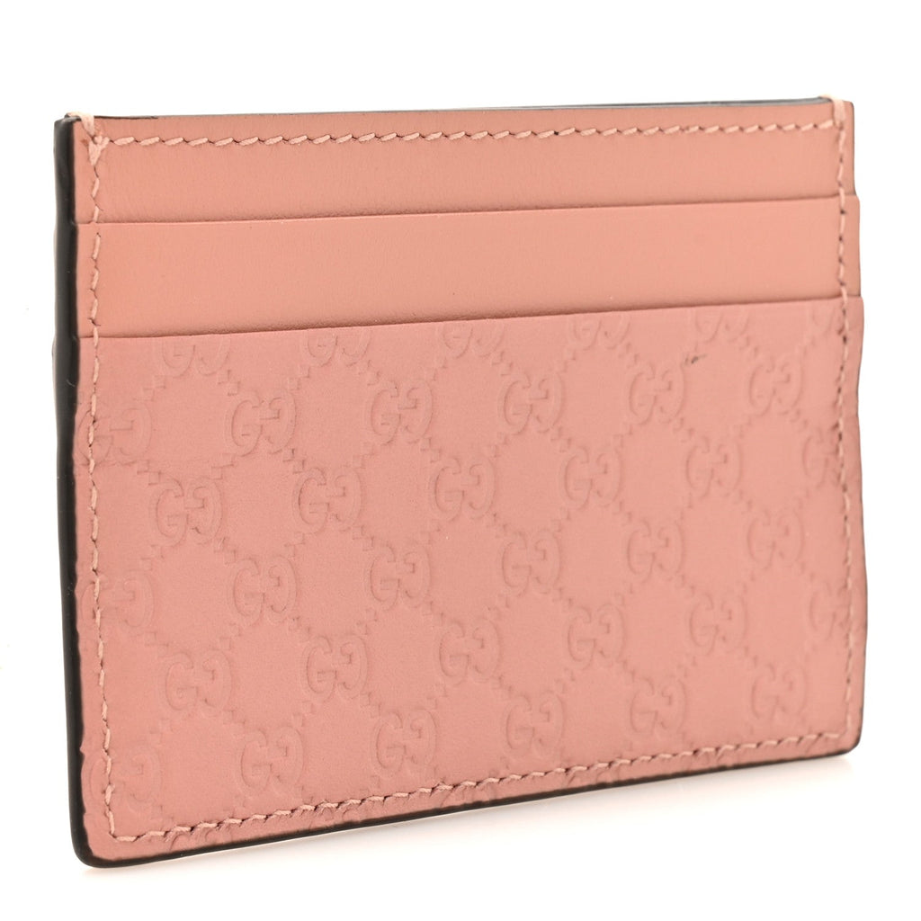Microguccissima Card Holder Soft Pink £¨ Direct shipment via from wholesalehk.shop