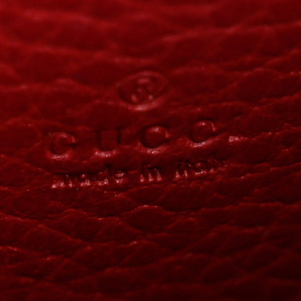 Calfskin Mini Dionysus Chain Wallet Hibiscus Red wholesalehk.shop