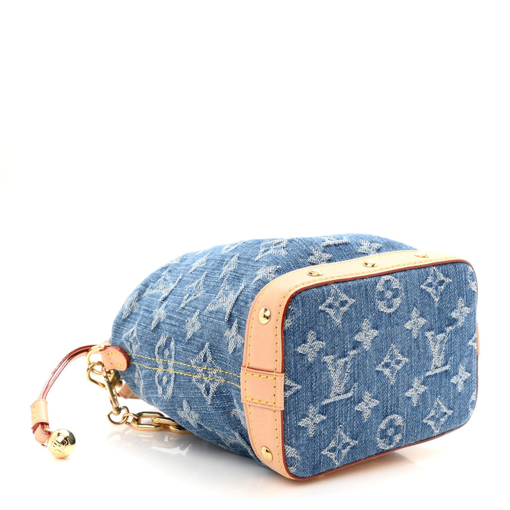 Monogram Denim Nano Noe Blue £¨ Direct shipment via from wholesalehk.shop