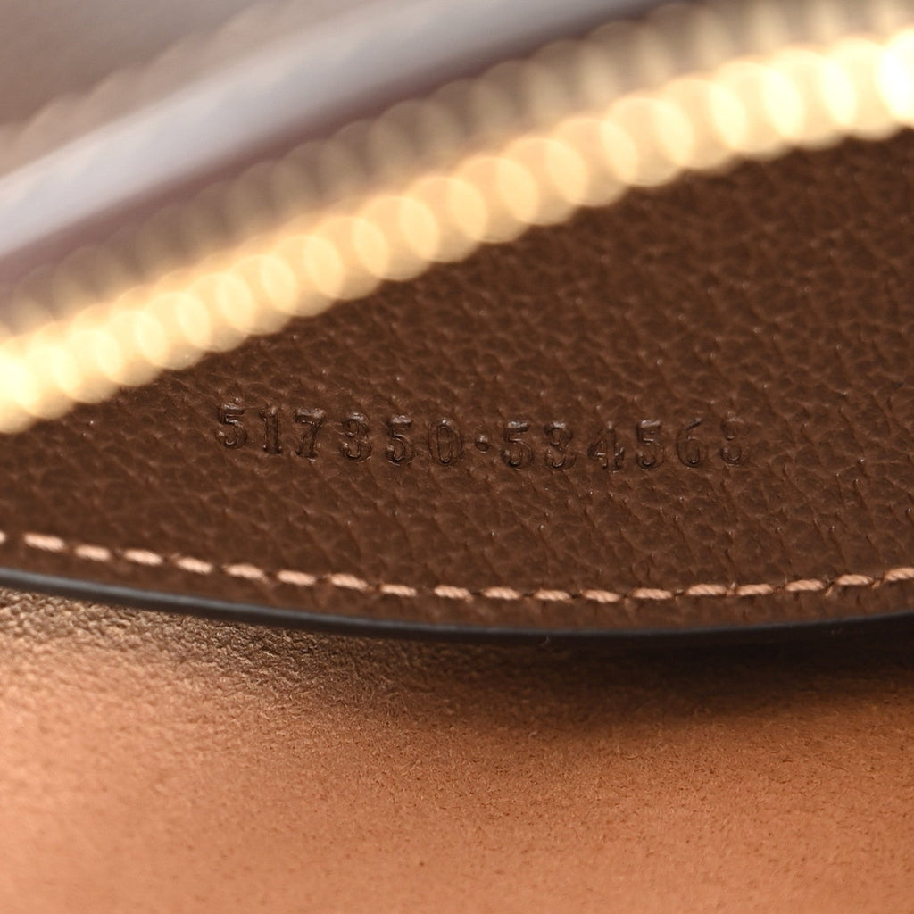 GG Supreme Monogram Web Mini Ophidia Shoulder Bag Brown wholesalehk.shop