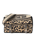 Canvas Mizza Embroidered Small Diorcamp Messenger Beige wholesalehk.shop