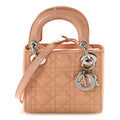 Patent Cannage Mini Lady Dior Rose Clair wholesalehk.shop