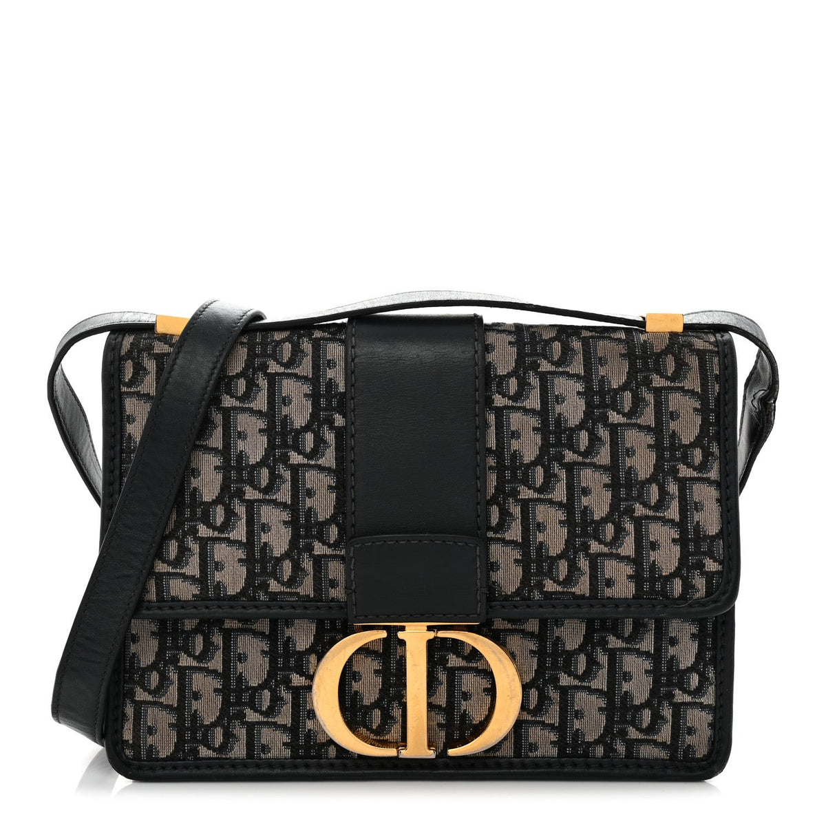Oblique 30 Montaigne Flap Bag Blue wholesalehk.shop