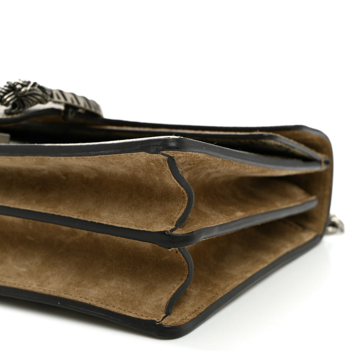 GG Supreme Monogram Small Dionysus Shoulder Bag Taupe wholesalehk.shop