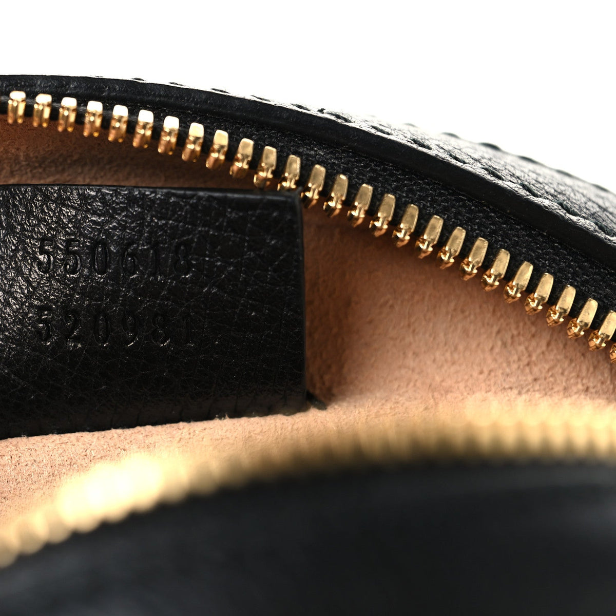 Grained Calfskin Web Mini Ophidia Round Shoulder Bag Black wholesalehk.shop