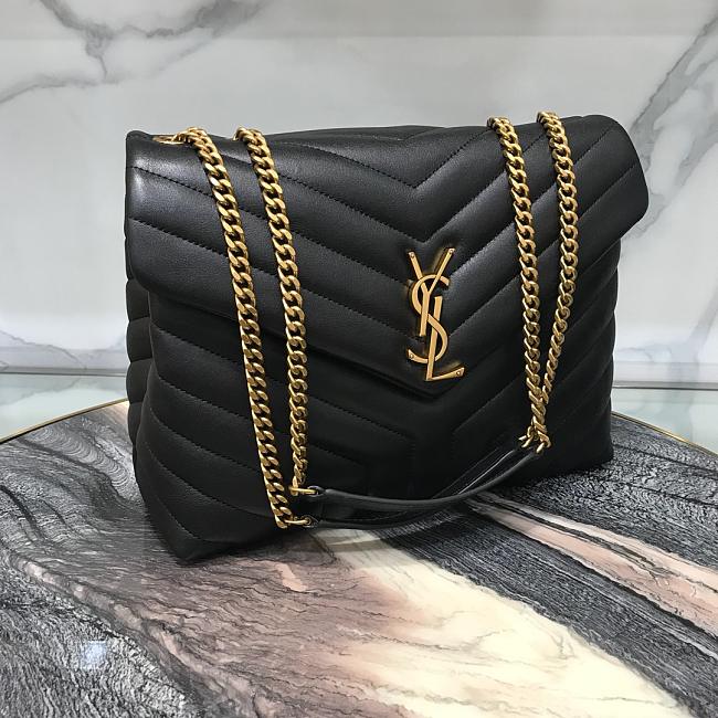 wholesalehk.shop store sale 100222 Luxury Bag Black in Gold 32x22x11cm