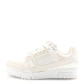 Calfskin Womens LV Trainer Sneakers 37.5 White £¨ Direct shipment via from wholesalehk.shop