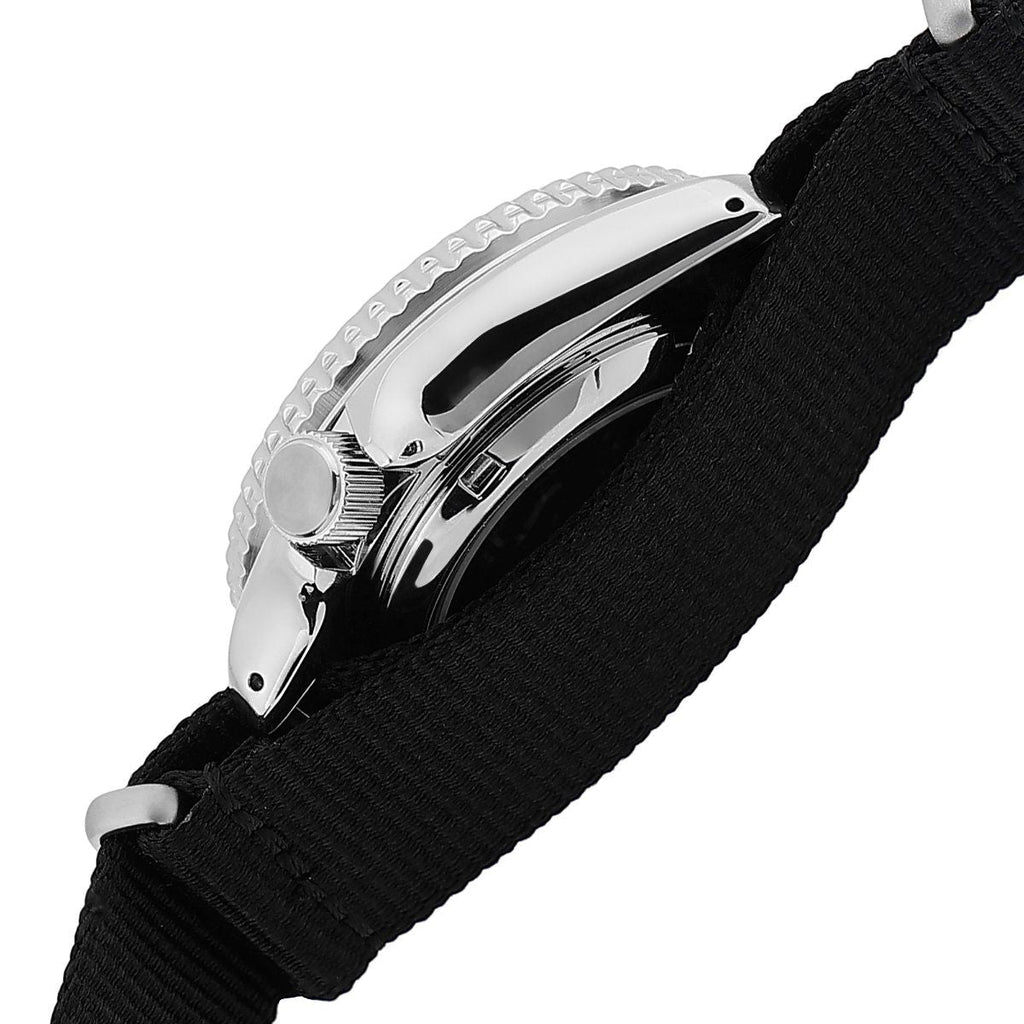 Seiko 5 Sports SKX Automatic Black Dial Black NATO Strap Watch For Men - SRPD55K3 wholesalehk.shop