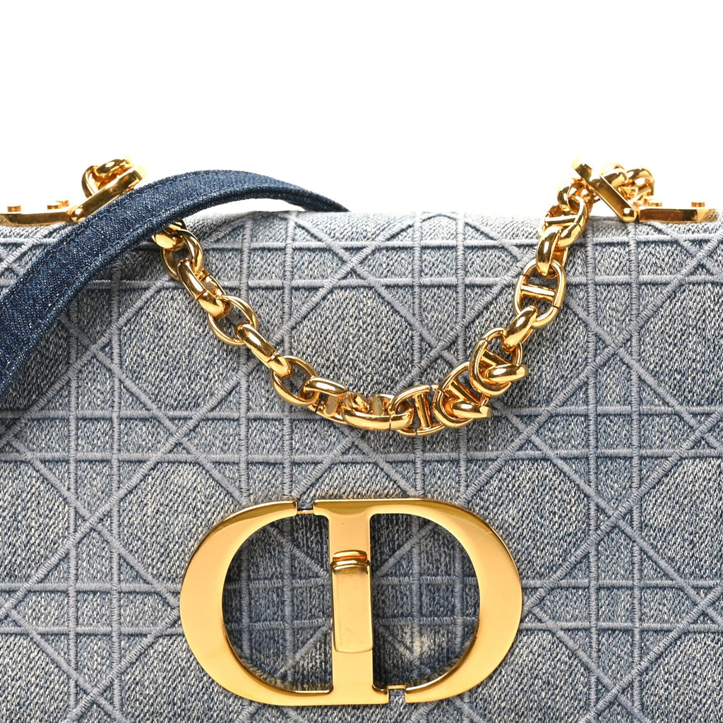 Denim Cannage Small Caro Bag Blue wholesalehk.shop