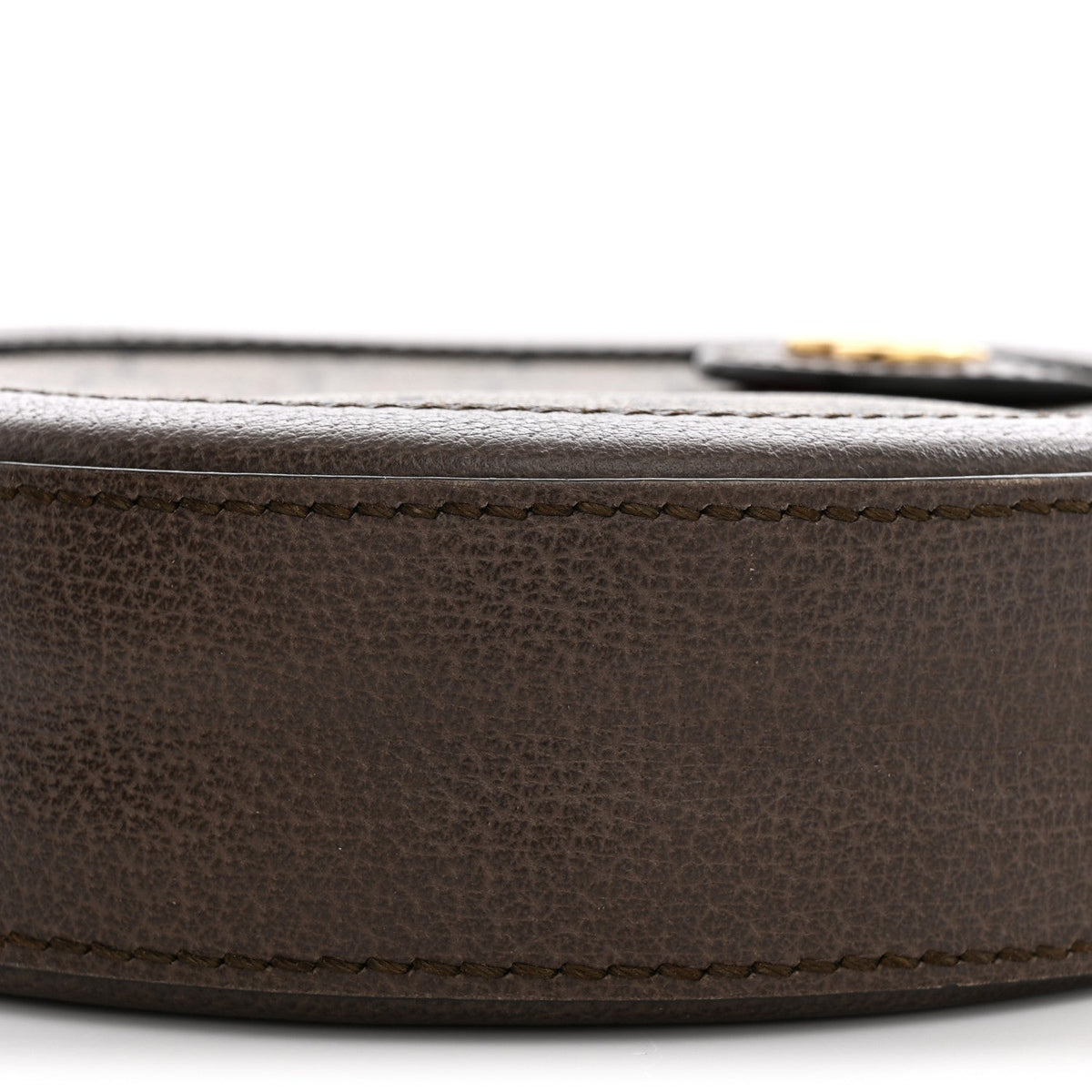 GG Supreme Monogram Web Mini Ophidia Round Shoulder Bag Brown wholesalehk.shop
