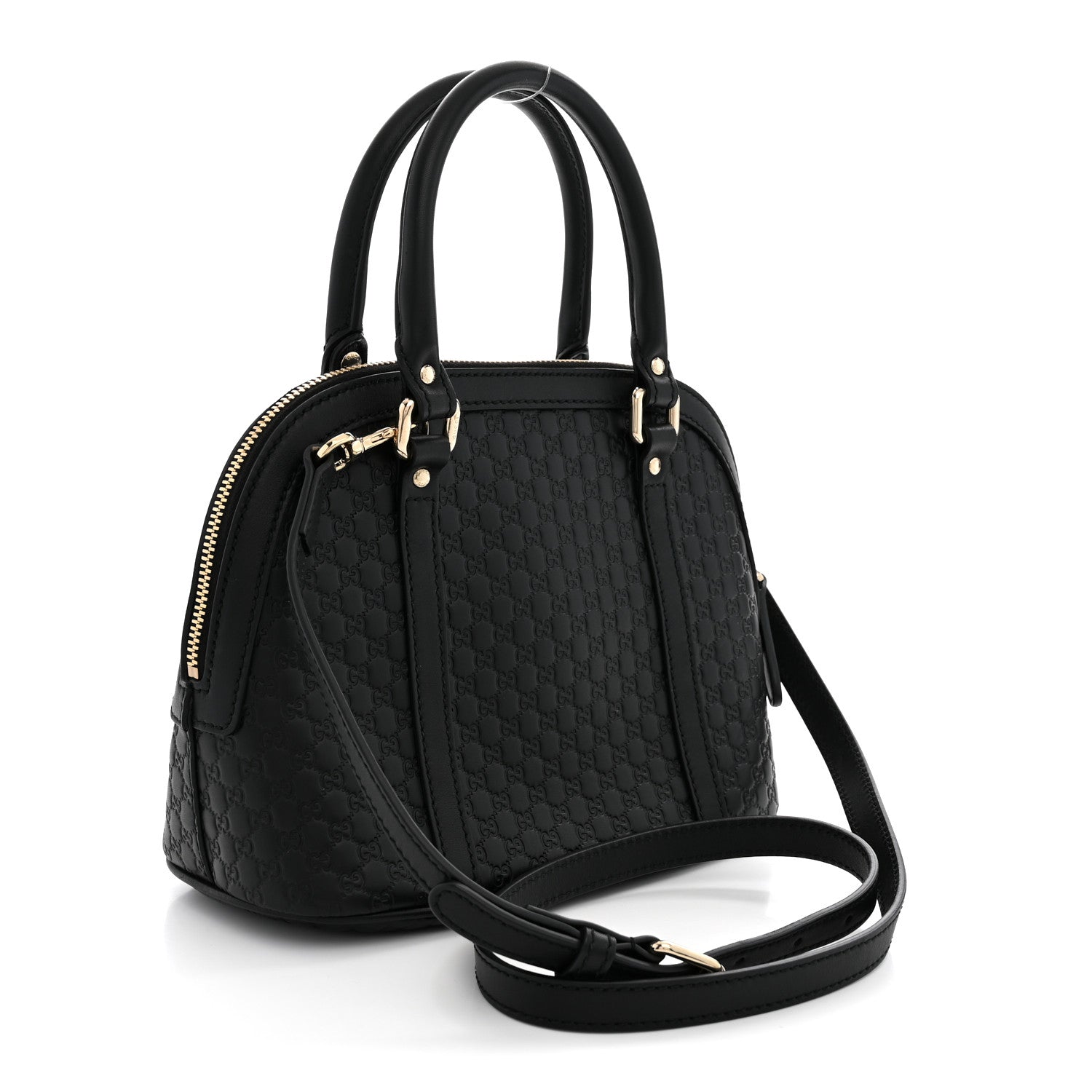 Microguccissima Mini Dome Bag Black £¨ Direct shipment via from wholesalehk.shop