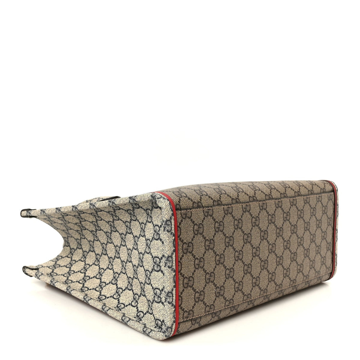 GG Supreme Monogram Exquisite Small Tote Beige Ebony Blue Crop Live Red wholesalehk.shop