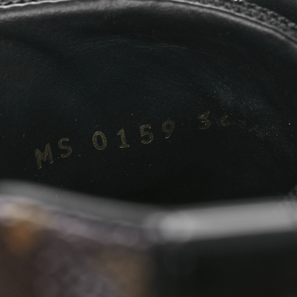 Suede Monogram Run Away Sneakers 36.5 Black £¨ Direct shipment via from wholesalehk.shop
