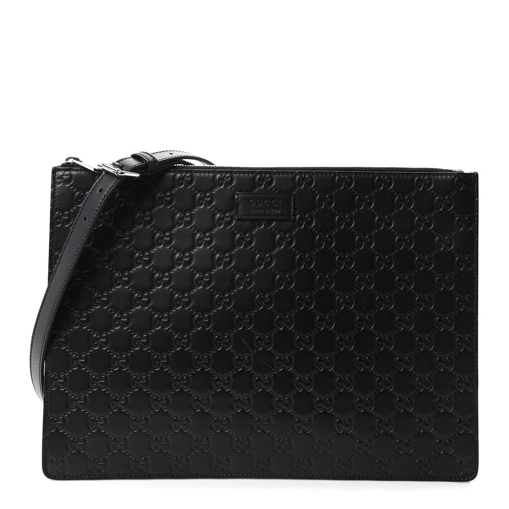 Guccissima Signature Messenger Bag Black £¨ Direct shipment via from wholesalehk.shop