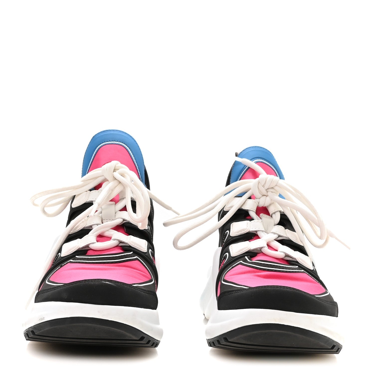 Calfskin Technical Satin LV Archlight Sneakers 38.5 Rose Pop Pink £¨ Direct shipment via from wholesalehk.shop
