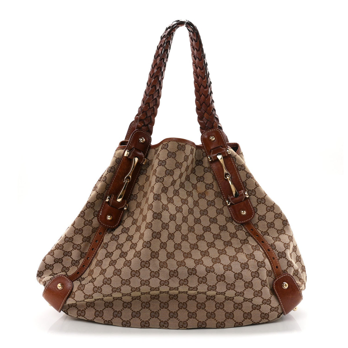 Monogram Medium Pelham Shoulder Bag Brown wholesalehk.shop