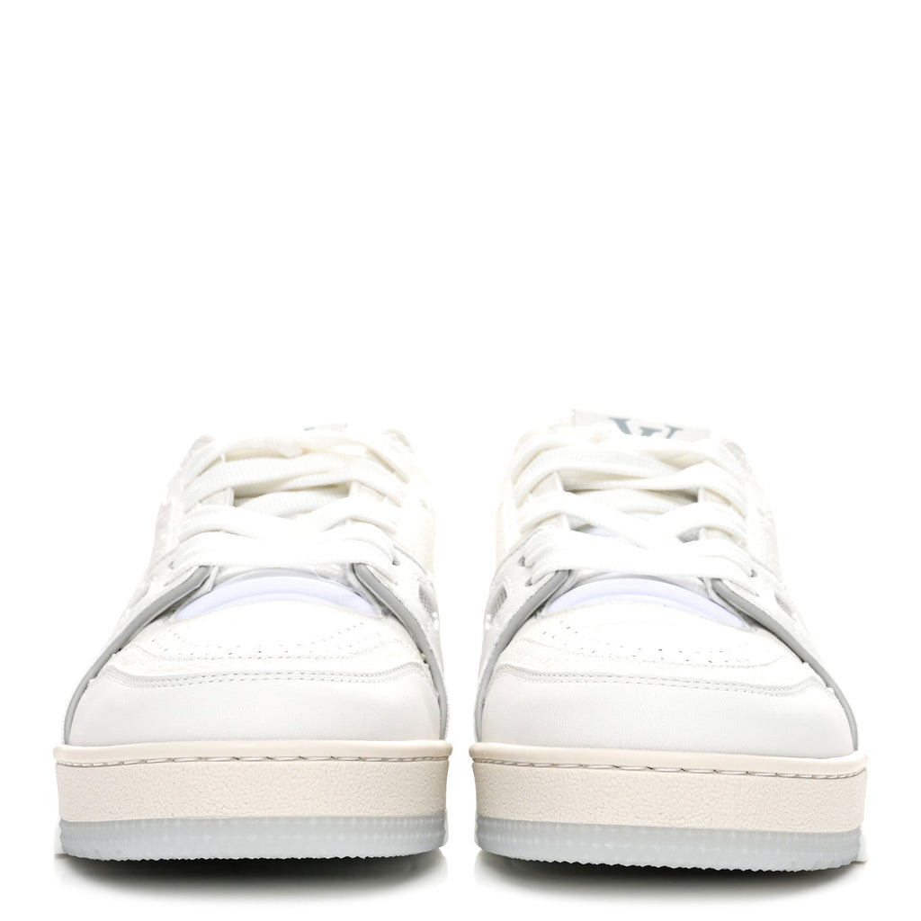 Grained Calfskin Womens LV Trainer Sneakers 37 White £¨ Direct shipment via from wholesalehk.shop