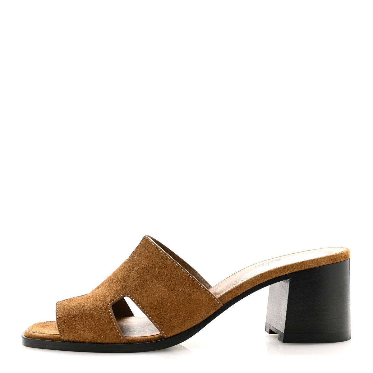 Suede Goatskin Helia 60 Sandals 41 Brun Fume wholesalehk.shop