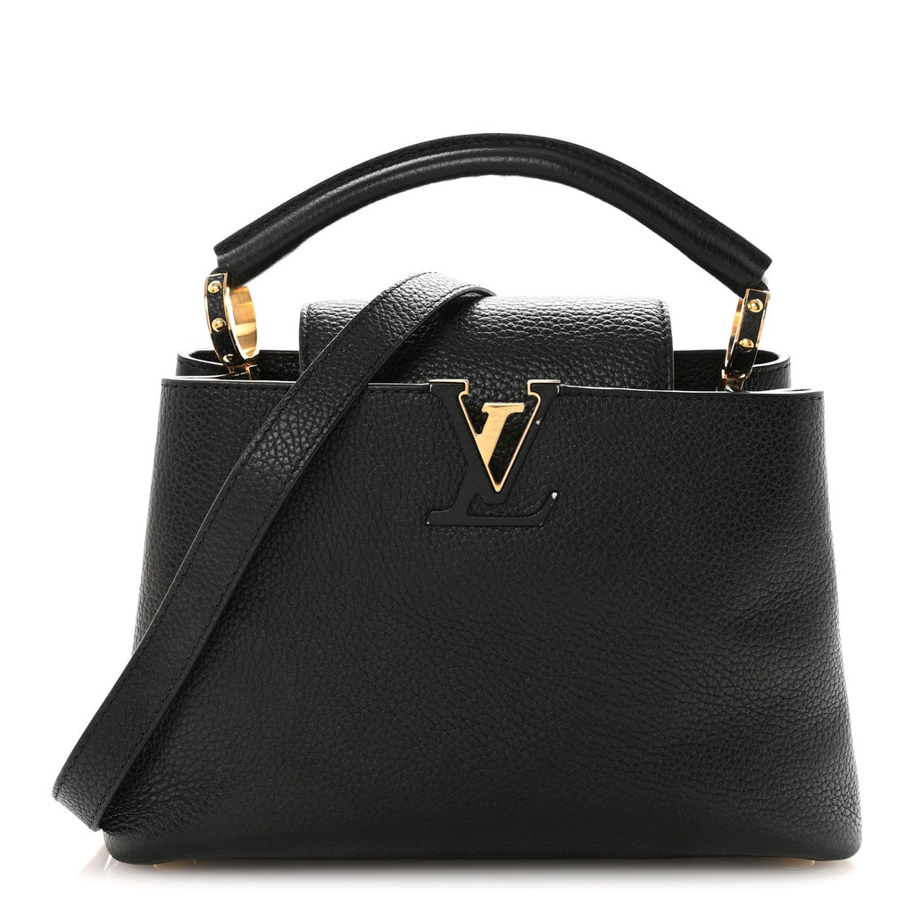 Taurillon Capucines BB Black £¨ Direct shipment via from wholesalehk.shop