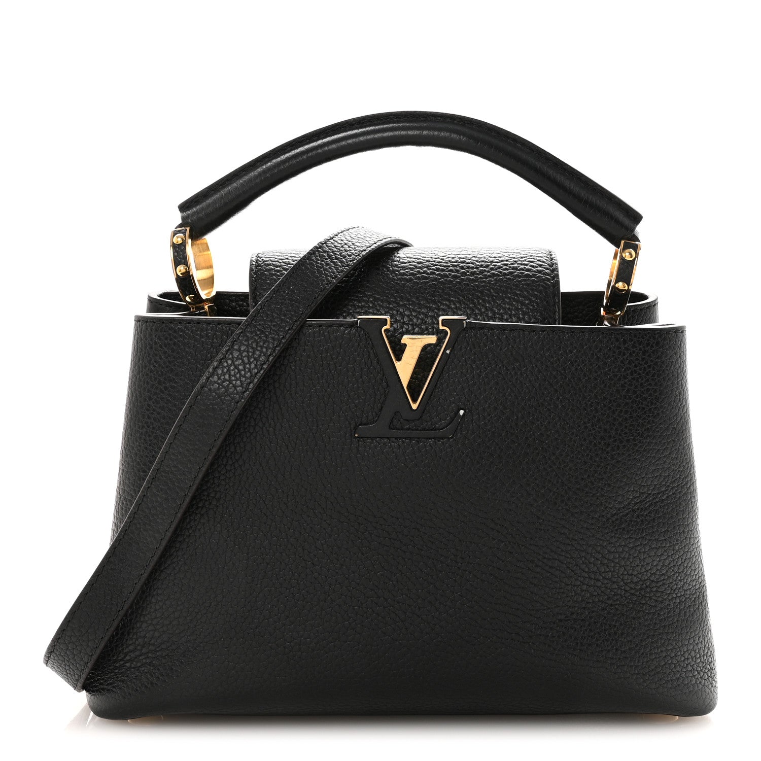 Taurillon Capucines BB Black £¨ Direct shipment via from wholesalehk.shop