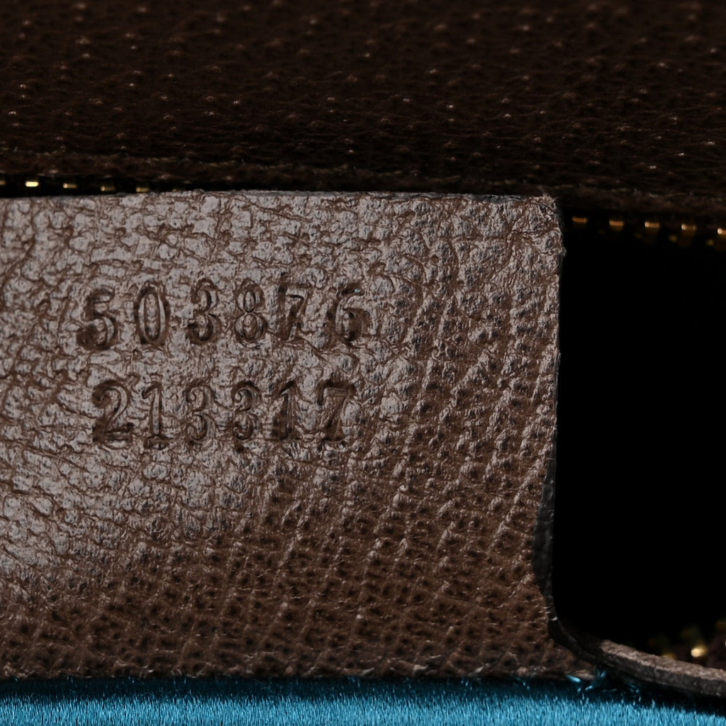 GG Supreme Monogram Web Medium Ophidia Chain Shoulder Bag Brown wholesalehk.shop