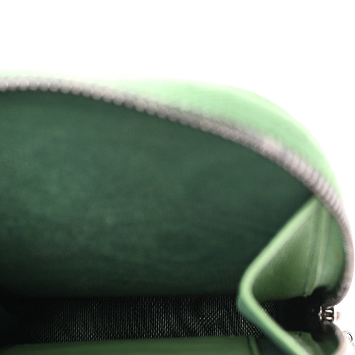 Lambskin Cannage Lady Dior Phone Holder Jade Green wholesalehk.shop