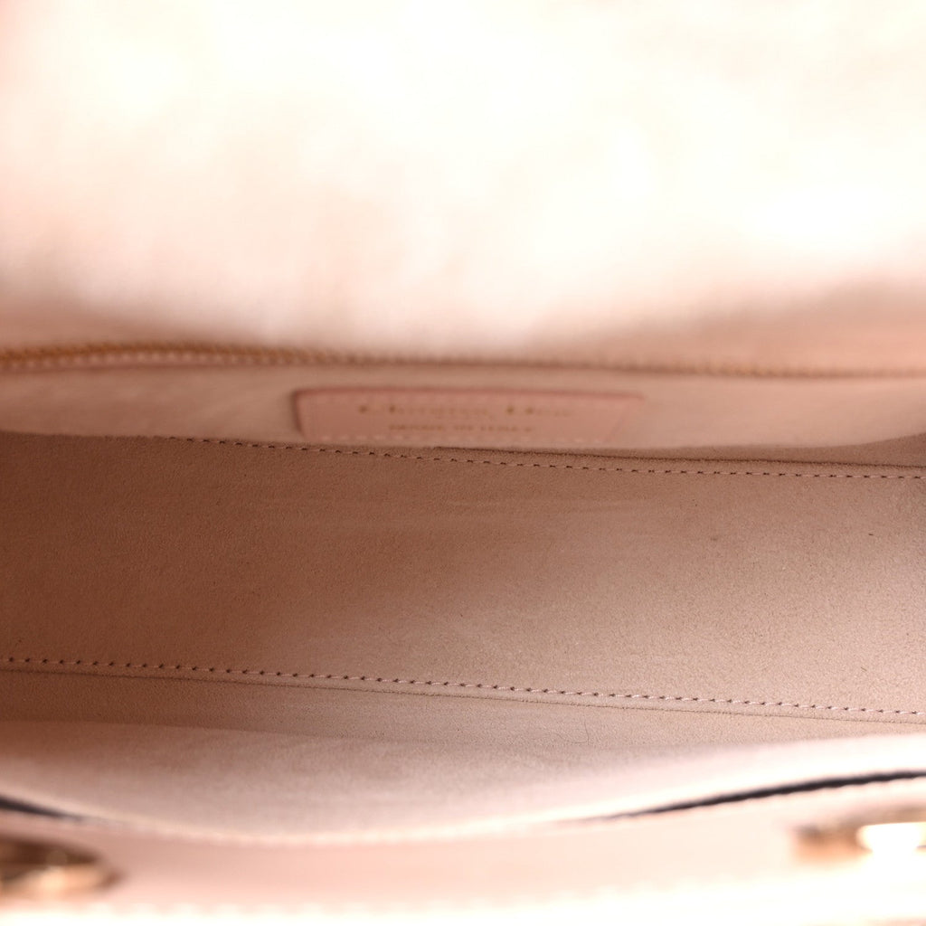 Lambskin Cannage Small My ABCDior Lady Dior Light Pink wholesalehk.shop