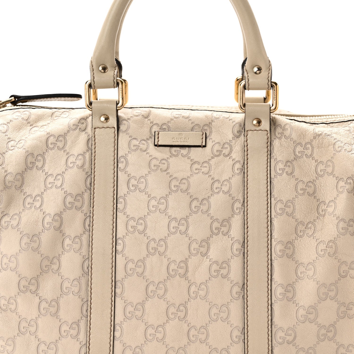 Guccissima Medium Joy Boston Off White £¨ Direct shipment via from wholesalehk.shop