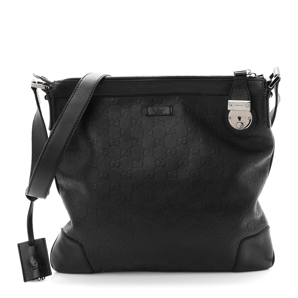 Guccissima GG Messenger Bag Black £¨ Direct shipment via from wholesalehk.shop