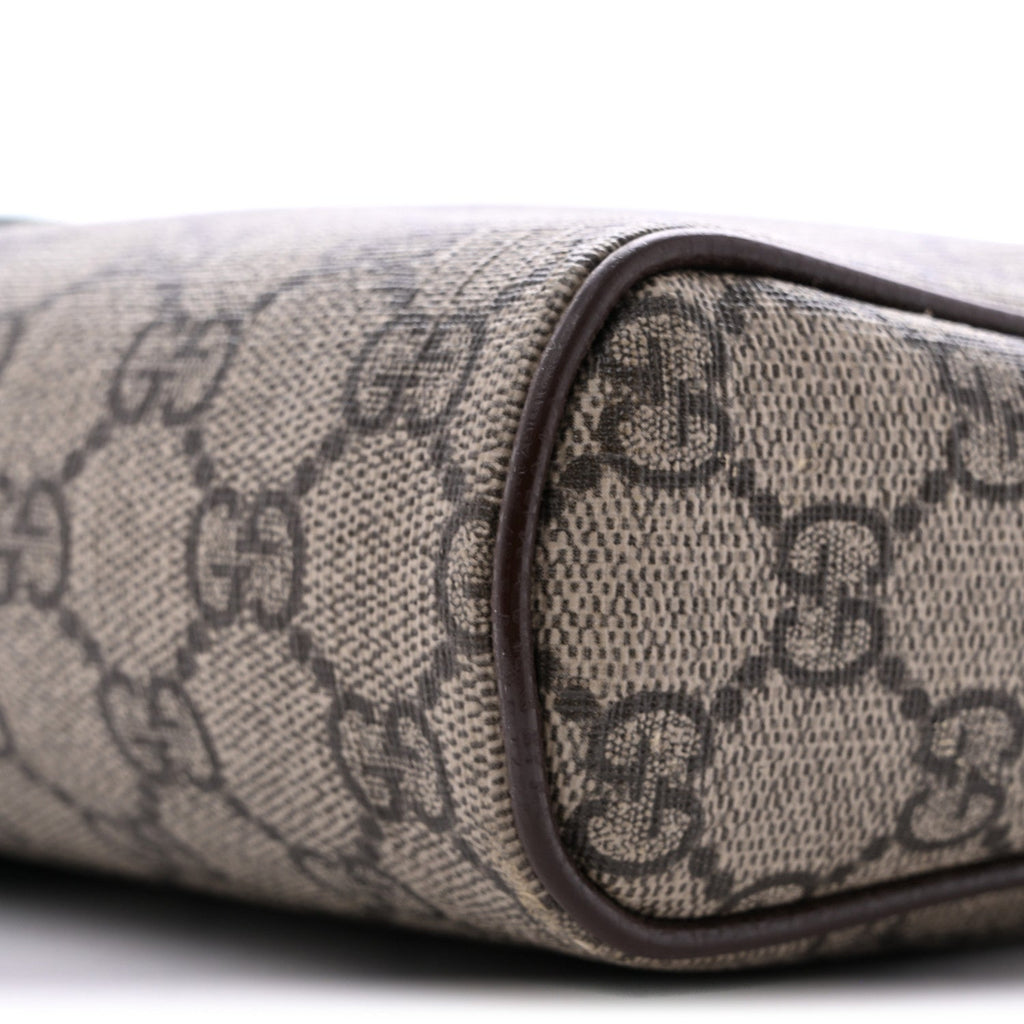 GG Supreme Monogram Web Medium Ophidia Messenger Bag Brown wholesalehk.shop