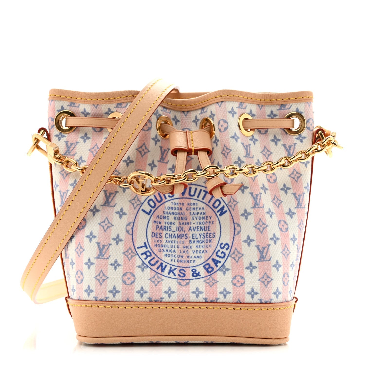Minigram LV Stamp Nano Noe Blue £¨ Direct shipment via from wholesalehk.shop