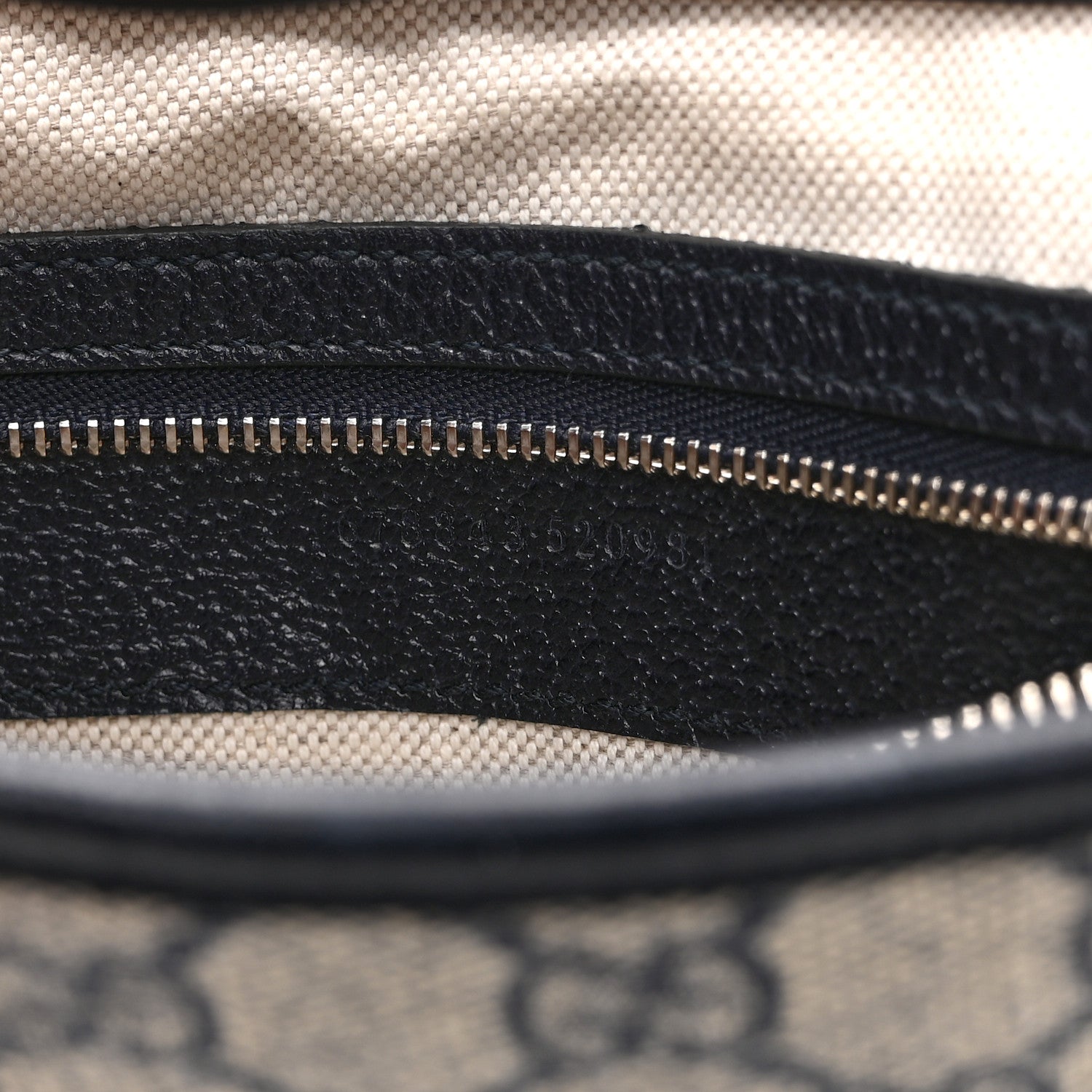 GG Supreme Monogram Textured Dollar Calfskin Web Small Jackie 1961 Hobo Beige Blue £¨ Direct shipment via from wholesalehk.shop