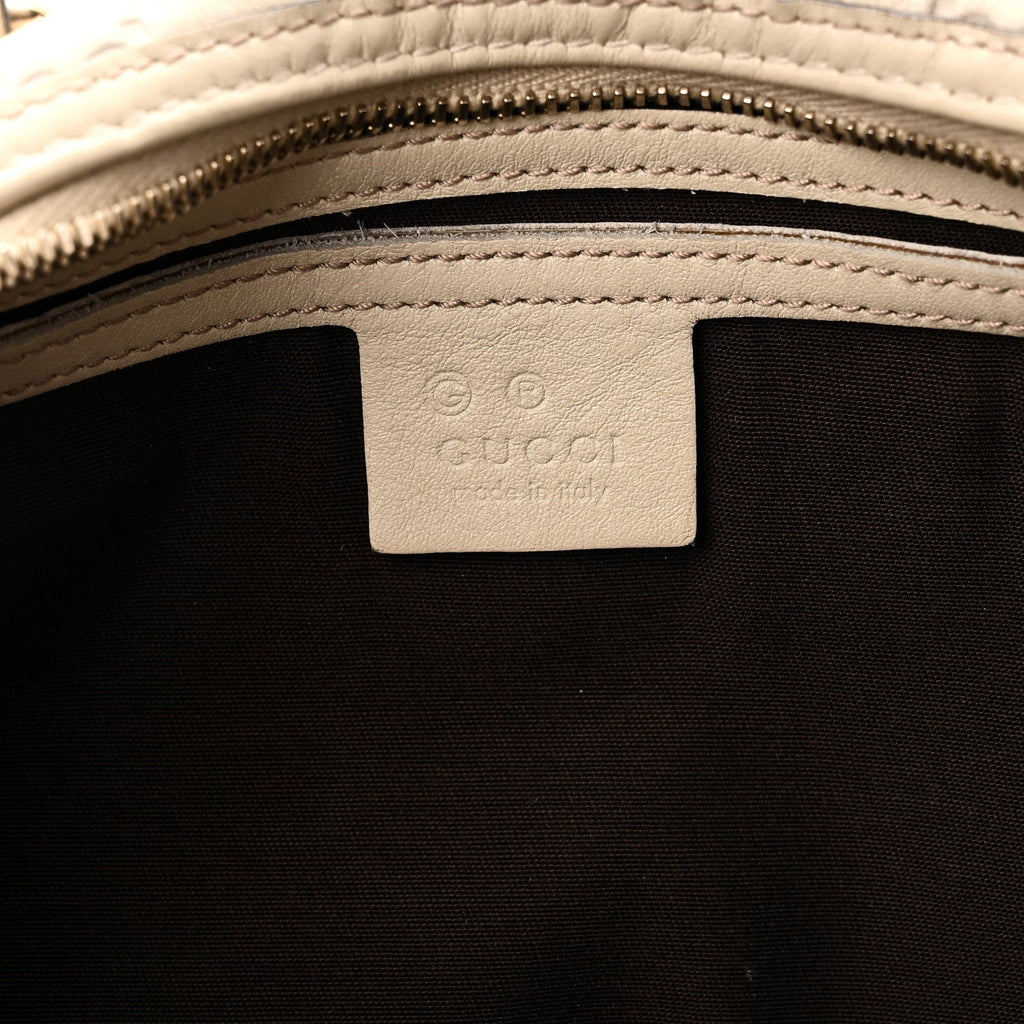 Guccissima Medium Joy Boston Off White £¨ Direct shipment via from wholesalehk.shop