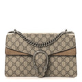 GG Supreme Monogram Small Dionysus Shoulder Bag Taupe wholesalehk.shop